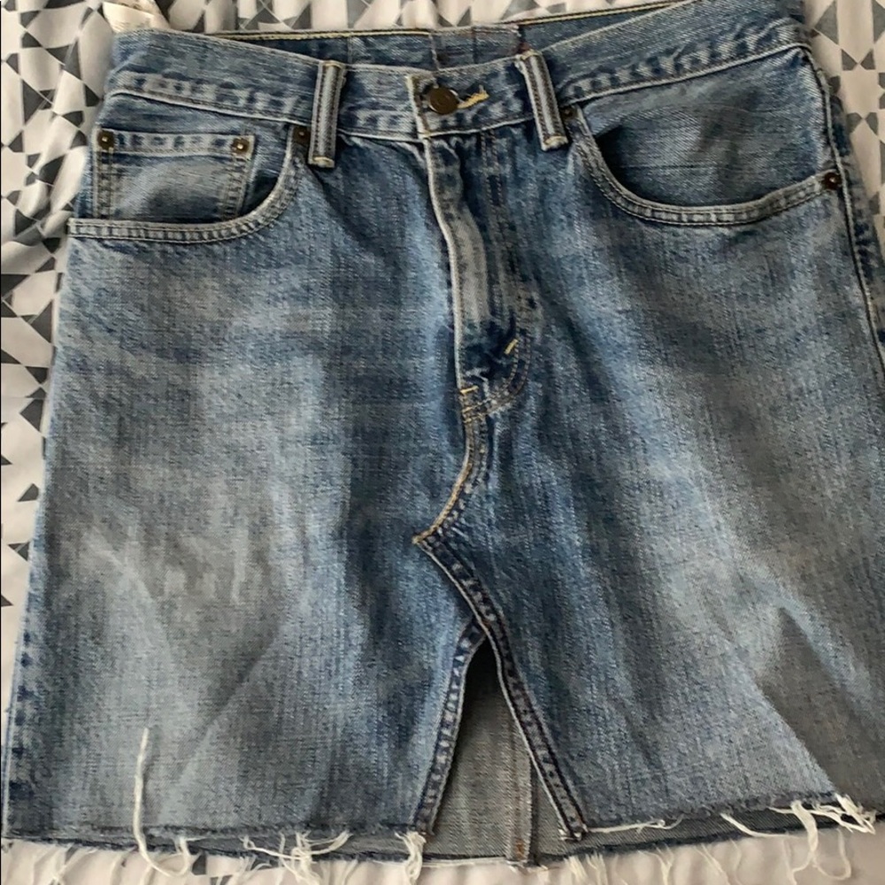 Jean skirt